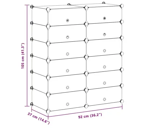 12 Riiuliga Kingakapp, Valge