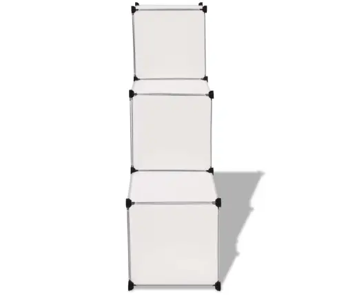 Daiktadėžė Su 6 Skyriais, Balta