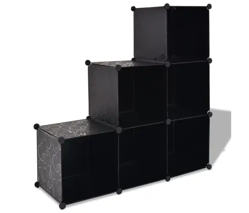 Hoiukapp 6 Sektsiooniga, Must