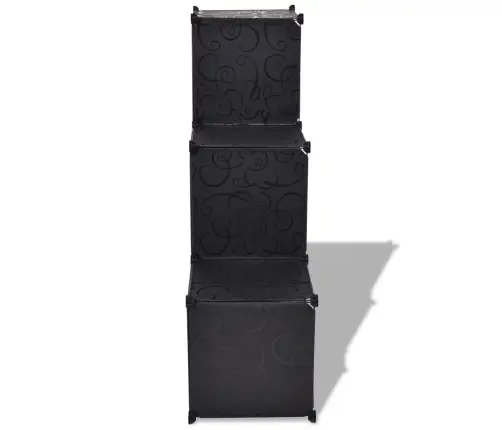 Hoiukapp 6 Sektsiooniga, Must