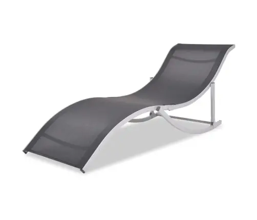 Saliekami Sauļošanās Zviļņi, 2 Gab., Alumīnijs, Tekstilēns Vidaxl