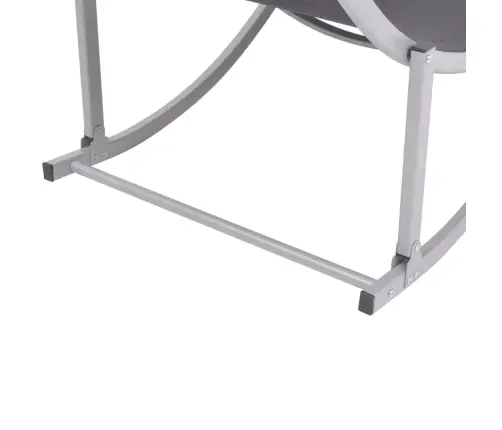 Saliekami Sauļošanās Zviļņi, 2 Gab., Alumīnijs, Tekstilēns Vidaxl