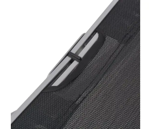 Saliekami Sauļošanās Zviļņi, 2 Gab., Alumīnijs, Tekstilēns Vidaxl