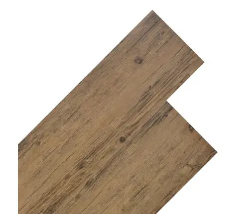 Grīdas Dēļi, 5,26 M², 2 Mm, Valriekstu Brūni, Pvc Vidaxl