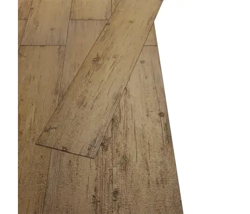 Grīdas Dēļi, 5,26 M², 2 Mm, Valriekstu Brūni, Pvc Vidaxl