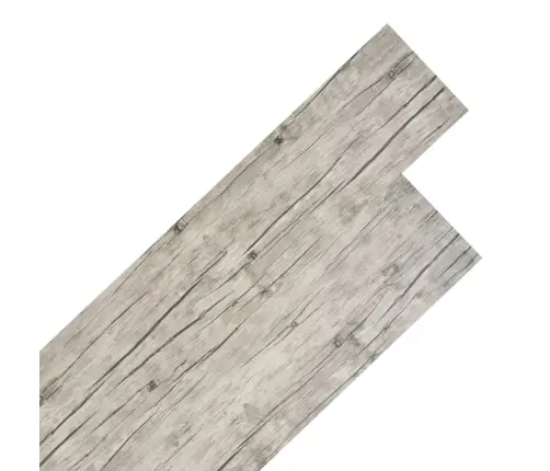 Grīdas Dēļi, 5,26 M², 2 Mm, Nobružāta Ozolkoka, Pvc Vidaxl