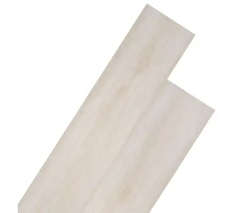 Grīdas Dēļi, 5,26 M², 2 Mm, Klasiski Baltas Ozolkoka Krāsas Pvc Vidaxl