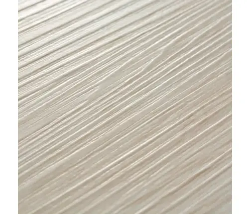 Grīdas Dēļi, Pašlīmējoši, 5,02 M², 2 Mm, Balta Ozolkoka Pvc Vidaxl