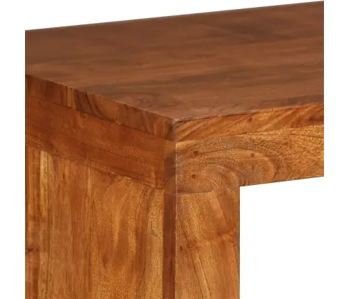 Konsoles Galdiņš, 110X40X76Cm, Masīvkoks Ar Medus Krāsas Apdari Vidaxl