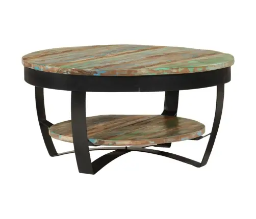 Kohvilaud Taastatud Puidust 65 X 32 Cm