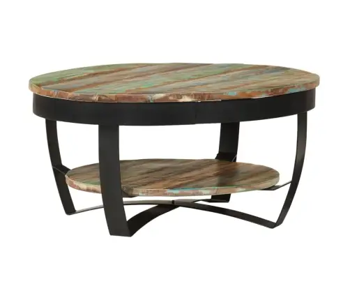 Kohvilaud Taastatud Puidust 65 X 32 Cm