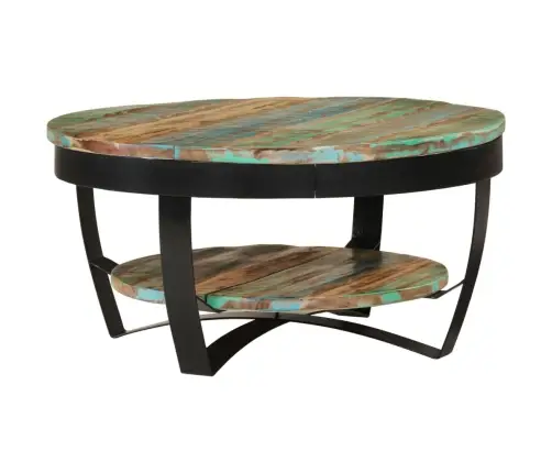 Kohvilaud Taastatud Puidust 65 X 32 Cm