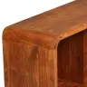 Tv Skapītis, 120X30X40 Cm, Masīvkoks Ar Medus Apdari Vidaxl