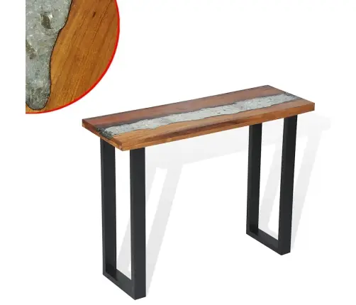 Konsoles Galdiņš, 100X35X75 Cm, Tīkkoks Vidaxl