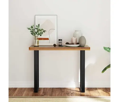 Konsoles Galdiņš, 100X35X75 Cm, Tīkkoks Vidaxl