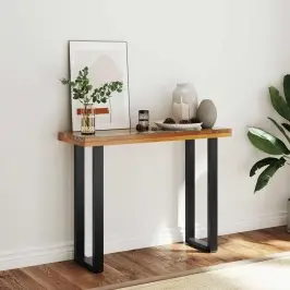 Konsoles Galdiņš, 100X35X75 Cm, Tīkkoks Vidaxl