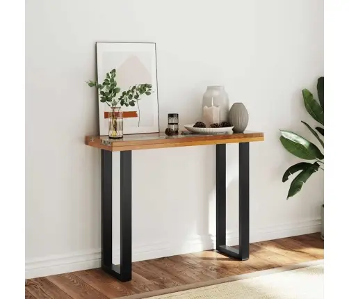 Konsoles Galdiņš, 100X35X75 Cm, Tīkkoks Vidaxl