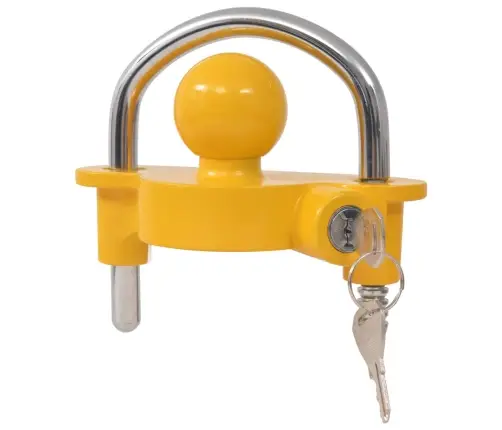 Slēdzene Ar 2 Atslēgām, Tērauds, Alumīnija Sakausējums Vidaxl