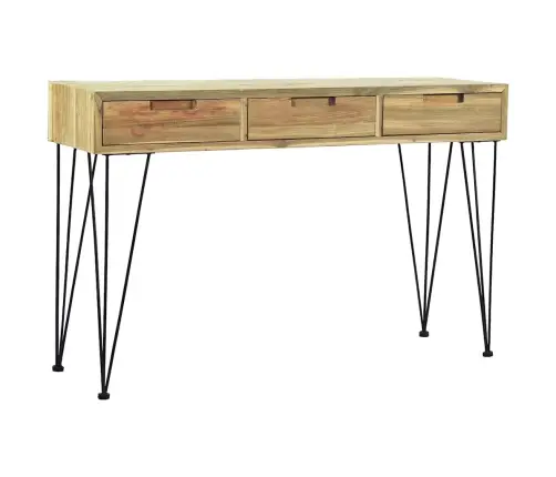 Konsoles Galdiņš, 120X35X76 Cm, Masīvs Tīkkoks Vidaxl