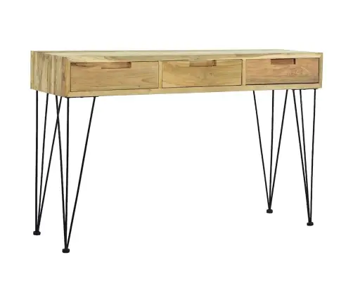 Konsoles Galdiņš, 120X35X76 Cm, Masīvs Tīkkoks Vidaxl