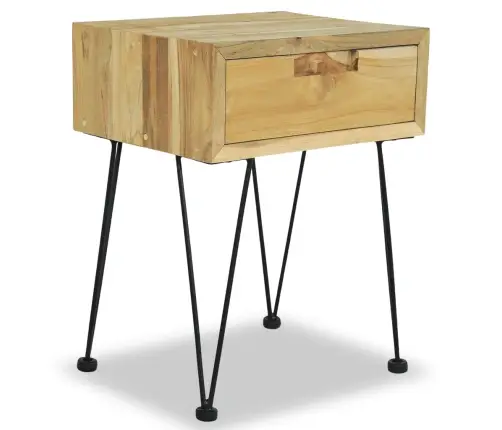 Naktinis Staliukas, 40X30X50cm Tvirtas Tikmedis