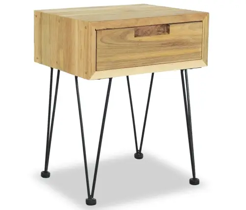 Naktinis Staliukas, 40X30X50cm Tvirtas Tikmedis