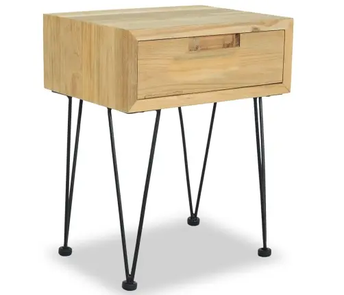 Naktinis Staliukas, 40X30X50cm Tvirtas Tikmedis