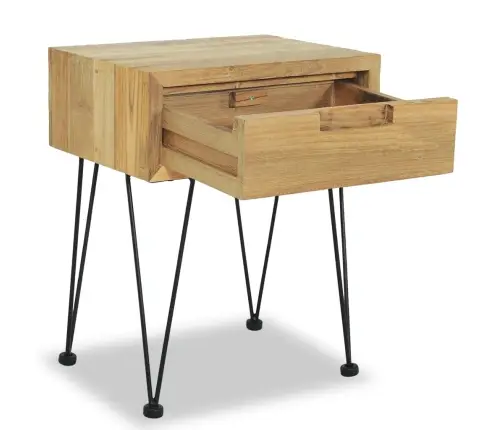 Naktinis Staliukas, 40X30X50cm Tvirtas Tikmedis