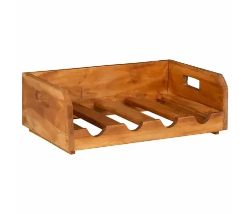 Veiniriiulid 4 Tk, 16 Pudelile, Mahagonipuidust