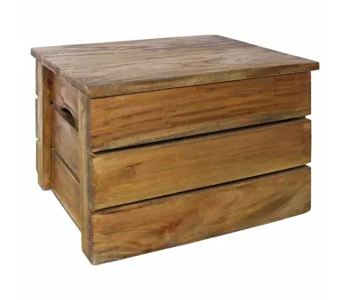 Daiktadėžių Rinkinys, 2Vnt., Raudonmedžio Medienos Masyvas