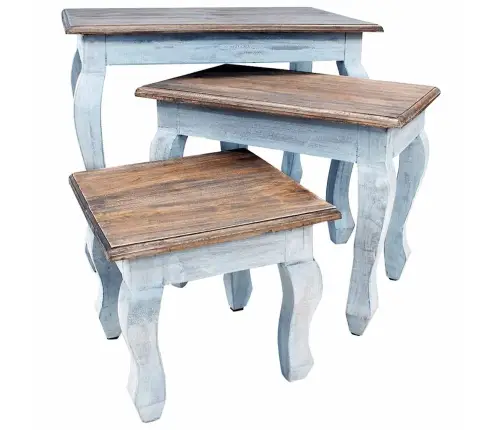 Kafijas Galdiņi, 3 Gab., Sabīdāmi, Masīvs Sarkankoks Vidaxl