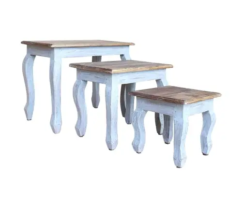 Kafijas Galdiņi, 3 Gab., Sabīdāmi, Masīvs Sarkankoks Vidaxl