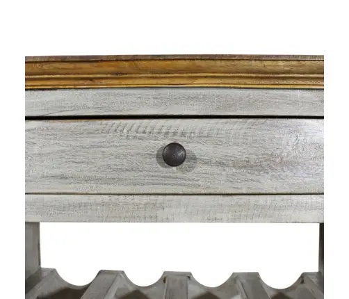 Vīna Pudeļu Statīvs, 55X23X85 Cm, Masīvs Sarkankoks Vidaxl