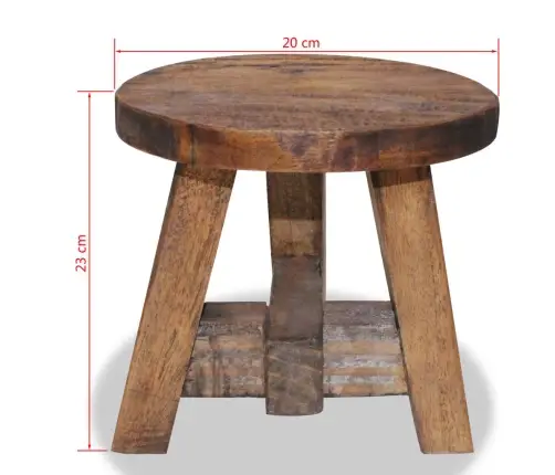 Taburetė, Raudonmedžio Medienos Masyvas