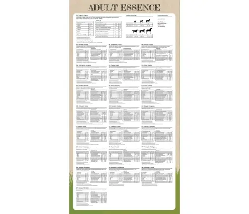 Suņu Sausā Barība, Adult Essence Beef, Premium, 15 Kg Vidaxl