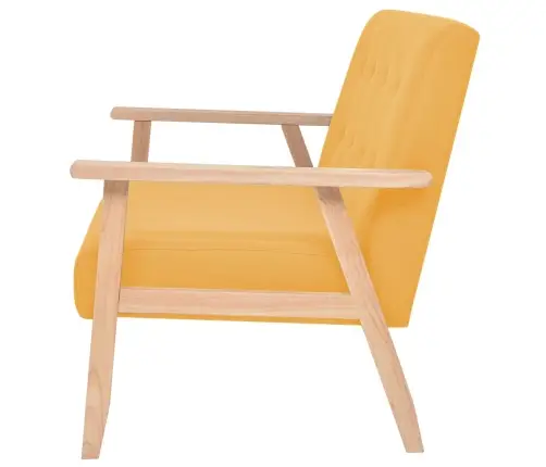 2-Kohaline Kollane Kangaga Diivan