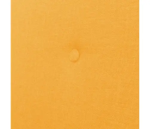 Dīvāns, Trīsvietīgs, Dzeltens Audums Vidaxl