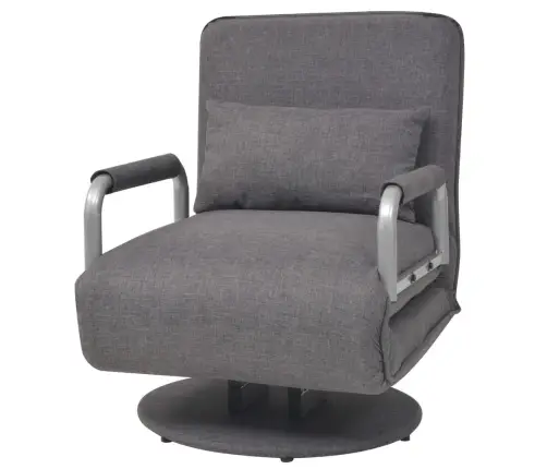 Pöörlev Tool Ja Diivanvoodi, Tumehall, Kangas