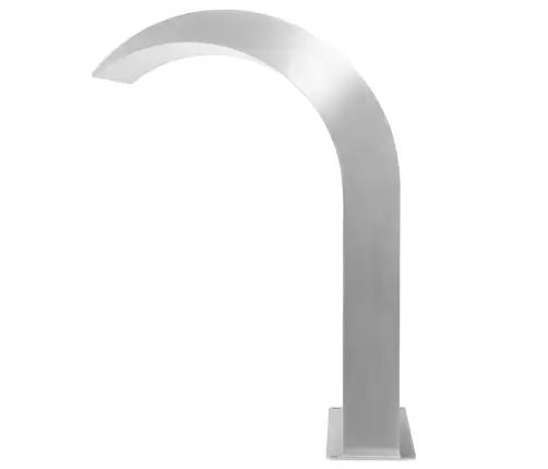 Roostevabast Terasest Basseini Purskkaev 45 X 30 X 65 cm Hõbedane