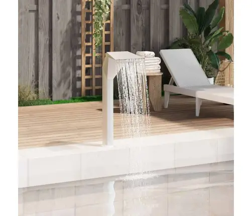 Baseino Fontanas, Nerūdijantis Plienas, 50X30X90cm Sidabrinis