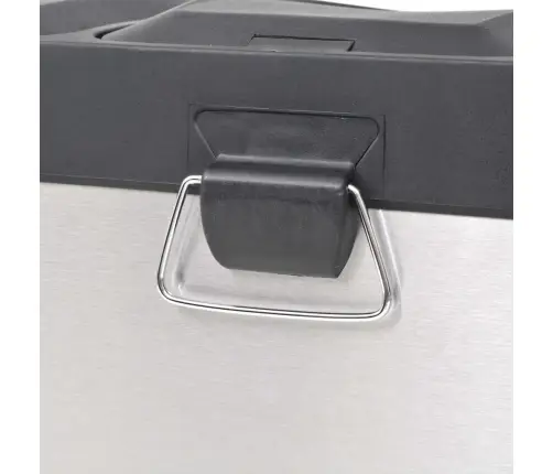 Atkritumu Šķirošanas Tvertne Ar Pedāli, Nerūsējošs Tērauds, 54L Vidaxl