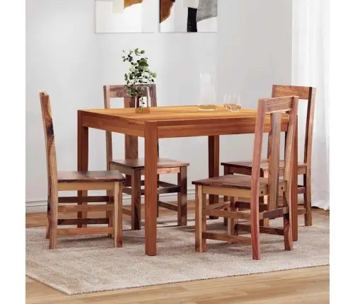 Virtuves Krēsli, 4 Gab., Masīvkoks Vidaxl