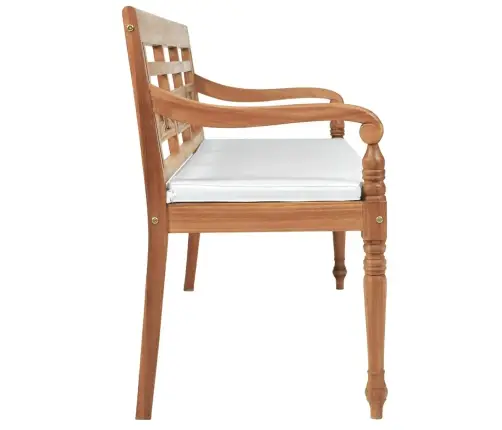 Batavia Suoliukas Su Pagalvėmis, 150 cm Tikmedis