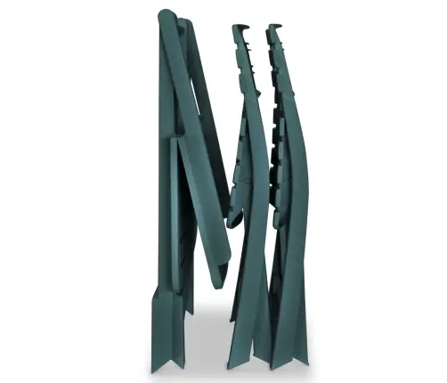 3-Osaline Kokkupandav Bistrookomplekt Plast, Roheline