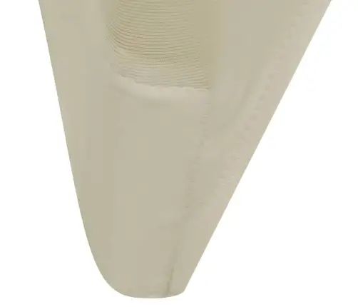 Krēslu Pārvalki, 100 Gab., Elastīgi, Krēmkrāsas Vidaxl