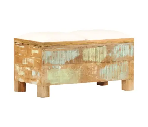 Suolas Su Daiktadėže, Perdirbta Mediena, 80X40X40Cm