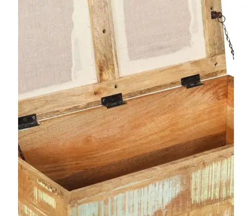 Suolas Su Daiktadėže, Perdirbta Mediena, 80X40X40Cm