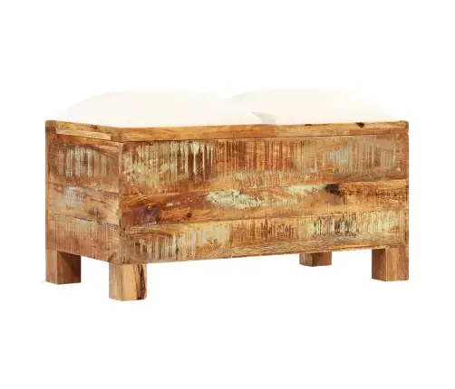 Suolas Su Daiktadėže, Perdirbta Mediena, 80X40X40Cm