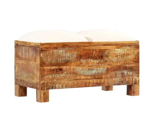 Suolas Su Daiktadėže, Perdirbta Mediena, 80X40X40Cm