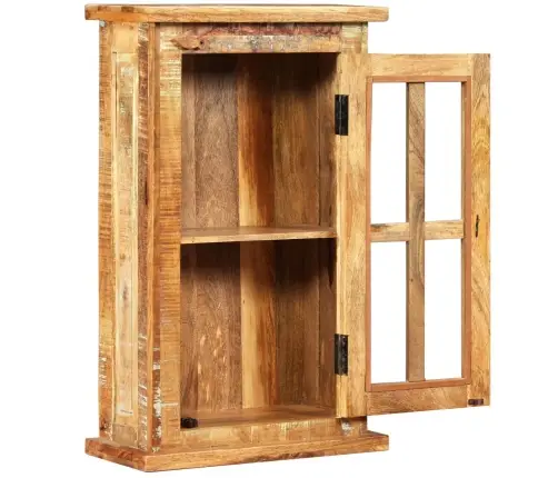 Sienas Skapītis, 44X21X72 Cm, Pārstrādāts Masīvkoks Vidaxl